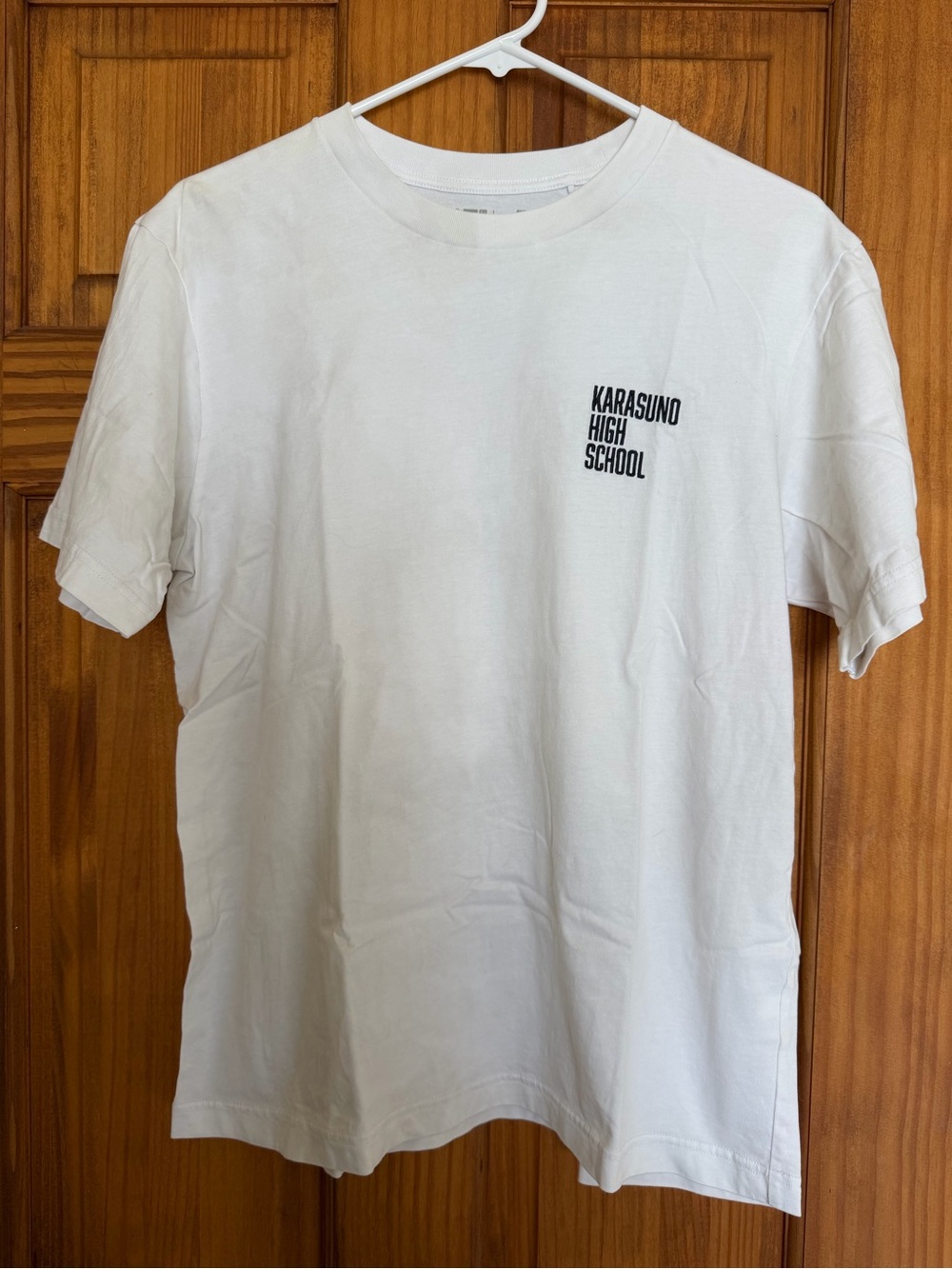 Uniqlo x Karasuno High School White Graphic Tee